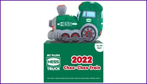 Hess Announces First Plush Toy Train
