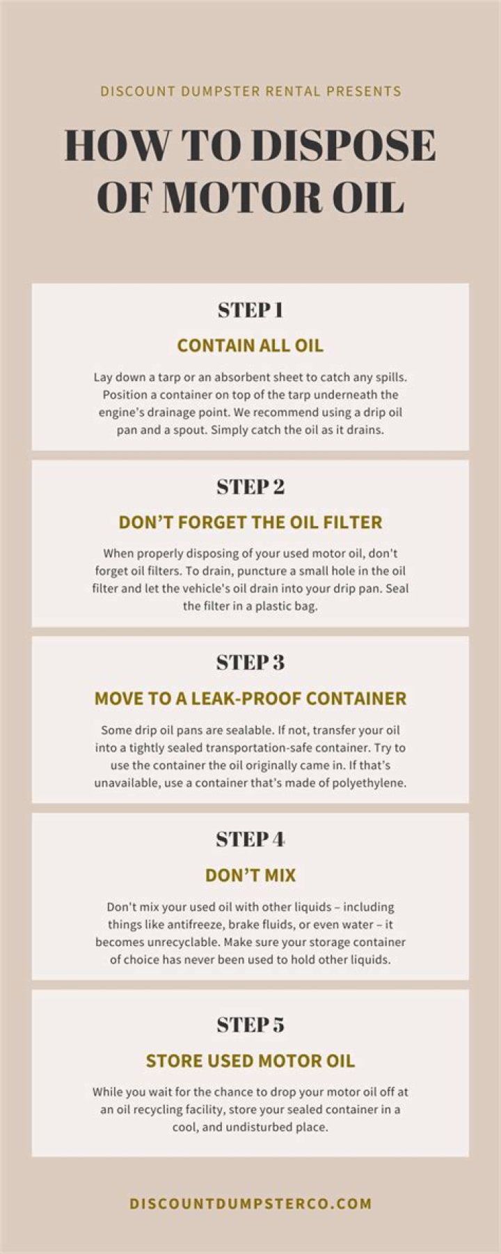 How To Dispose Of Motor Oil (Step-By-Step Guide + 3 FAQs)