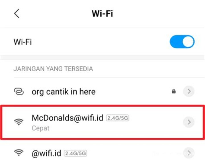 Password WiFi McD Terbaru 2023 dan Cara Loginnya